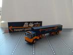 336 wiking scania 111 asg zweden dhl oplegger 1:87 truck, Ophalen of Verzenden, Zo goed als nieuw, Bus of Vrachtwagen, Wiking