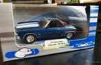 Welly 71 Chevrolet Chevelle SS 454 cabrio blauw, Ophalen of Verzenden, Nieuw, Auto