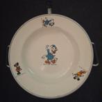 Vintage Disney warmhoudbord Donald Duck, Mickey, Minnie, Ophalen of Verzenden, Donald Duck, Gebruikt