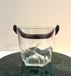 Ice bucket met hengsel, Glas of Glazen, Ophalen of Verzenden, Overige stijlen, Glas