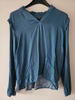 Mooie blauwe blouse Geisha Maat L ( in label staat maat XL /, Kleding | Dames, Tops, Gedragen, Blauw, Ophalen of Verzenden, Geisha