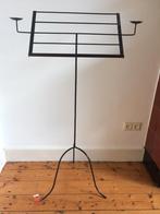 1.22 meter standaard display menu muziekblad 2 kaarshouders, Muziek en Instrumenten, Ophalen of Verzenden, Zo goed als nieuw, Muziekstandaard