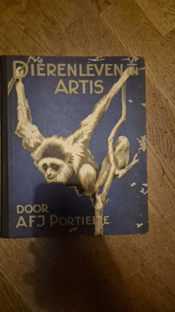 Dierenleven in Artis - A.F.J. Portielje, Antiek en Kunst, Antiek | Boeken en Bijbels, Ophalen of Verzenden