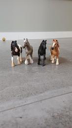 4 mooie schleich paardjes!, 4 bedels of meer, Ophalen of Verzenden, Zo goed als nieuw