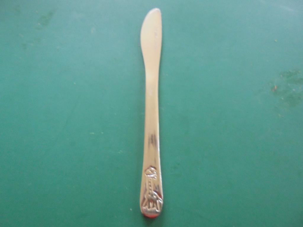 stanless steel mes Giraf, Ophalen of Verzenden, Rvs of Chroom