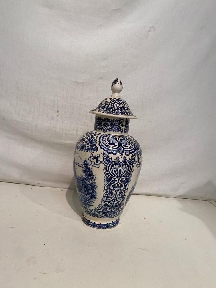 Delfts blauwe decoratie.1, Antiek en Kunst, Antiek | Keramiek en Aardewerk, Ophalen of Verzenden