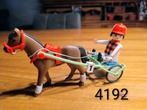 Playmobil 4192 Jockey met Paard - Compleet!, Ophalen of Verzenden, Gebruikt, Complete set