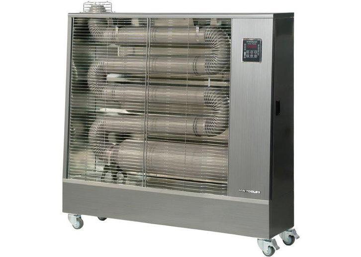 Infrarood dieselstraler Pro 21 kW silver 220-1200 m³, Doe-het-zelf en Verbouw, Verwarming en Radiatoren, Nieuw, Minder dan 60 cm