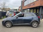 Mazda CX-3 1.5 SkyActiv-D 105 SkyLease+ NAVI PDC TREKHAAK, Auto's, Mazda, Voorwielaandrijving, Euro 6, 4 cilinders, Blauw