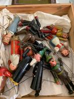 Antieke erzgebirge Poppenkastpoppen Set, Antiek en Kunst, Ophalen of Verzenden