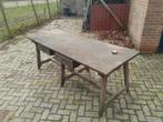 Antieke Eiken Werkbank - 120+ jaar oud!, Antiek en Kunst, Ophalen of Verzenden