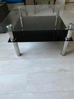 Glazen tafel, Ophalen, 50 tot 100 cm, Zo goed als nieuw, Minder dan 50 cm