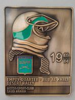 Dakar metalen Plaquette:1969 1984, Ophalen of Verzenden, Zo goed als nieuw