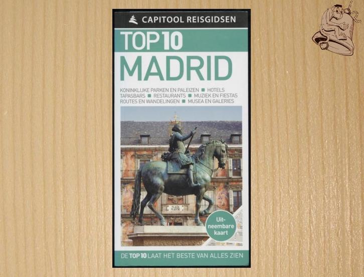 Madrid - Capitool Reisgids Top 10, Boeken, Reisgidsen, Zo goed als nieuw, Reisgids of -boek, Europa, Capitool, Ophalen of Verzenden