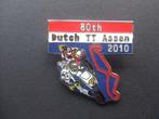 Dutch TT Assen 2010 circuit winnaar Valentino Rossi,pin, Verzenden, Zo goed als nieuw, Motoren