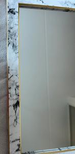 Spiegel met een rand (marmer), Huis en Inrichting, Woonaccessoires | Spiegels, Minder dan 50 cm, Ophalen of Verzenden, Zo goed als nieuw