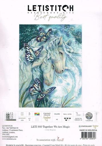 Cado letistitch borduurpakket, together we are magic 950 beschikbaar voor biedingen