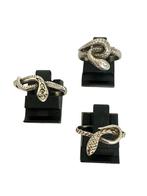 Zilveren slangenringen, diverse maten. Los te koop, Verzenden, Zo goed als nieuw, 17 tot 18, Www.nynkegardenier.nl