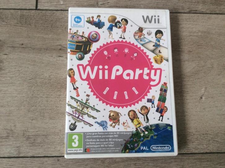 Wii Party voor de Nintendo Wii, Spelcomputers en Games, Games | Nintendo Wii, Zo goed als nieuw, Avontuur en Actie, 3 spelers of meer
