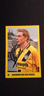 Spelerskaart met handtekening; Benjamin van den Broek #2 NAC, Verzenden, Nieuw, NAC Breda, Spelerskaart