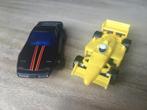2 Leuke racebaan autootjes, Verzenden, Elektrisch, Overige merken