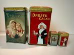 Antieke blikken Droste cacao, Verzamelen, Blikken, Ophalen of Verzenden, Gebruikt, Overige, Droste