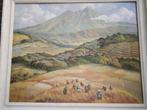 Abdullah Soedjono, Indonesië, Sudjono, Gunung Salak, Bogor, Antiek en Kunst, Kunst | Schilderijen | Klassiek, Ophalen of Verzenden