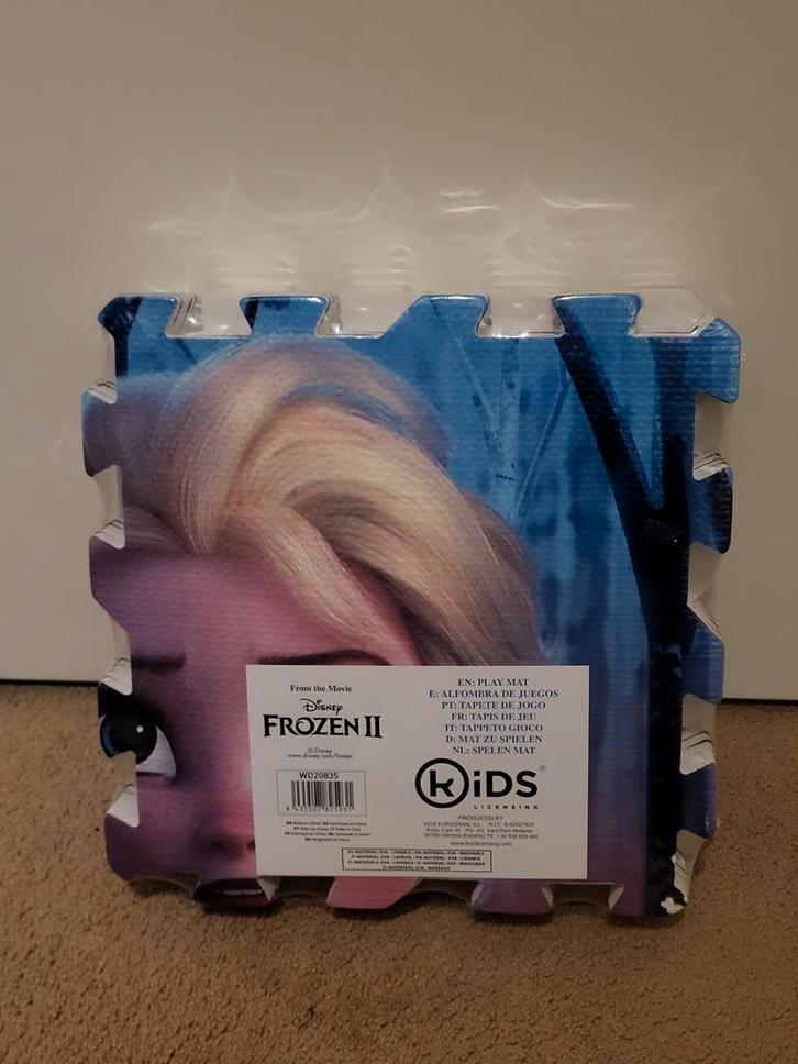 frozen II wasbare speelmat 9 stuks, Kinderen en Baby's, Speelgoed | Speelkleden, Nieuw, Ophalen of Verzenden