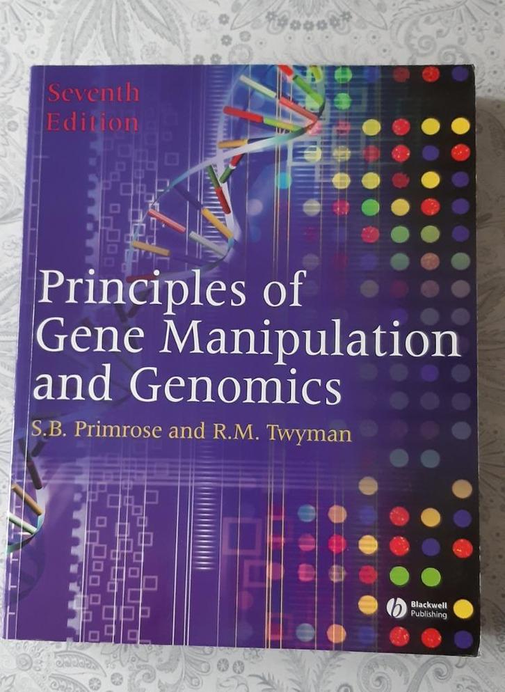 Principles of manipulation and genomics, Boeken, Studieboeken en Cursussen, Gelezen, WO, Beta, Ophalen of Verzenden