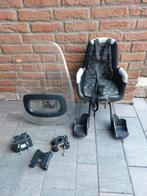 Fietsstoeltje, scherm, adapters, Fietsen en Brommers, Fietsaccessoires | Fietsstoeltjes, Ophalen, Gebruikt
