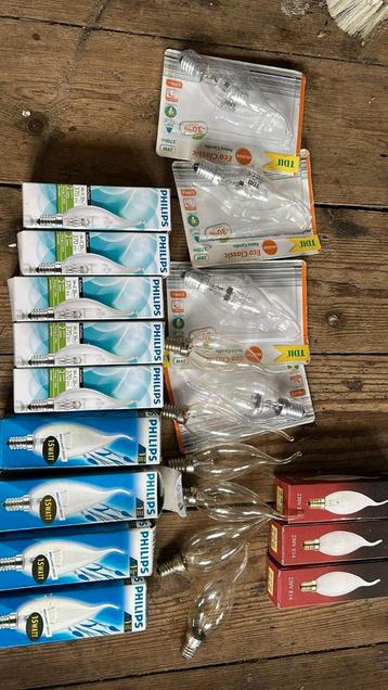 22 stuks retro candle lampjes beschikbaar voor biedingen