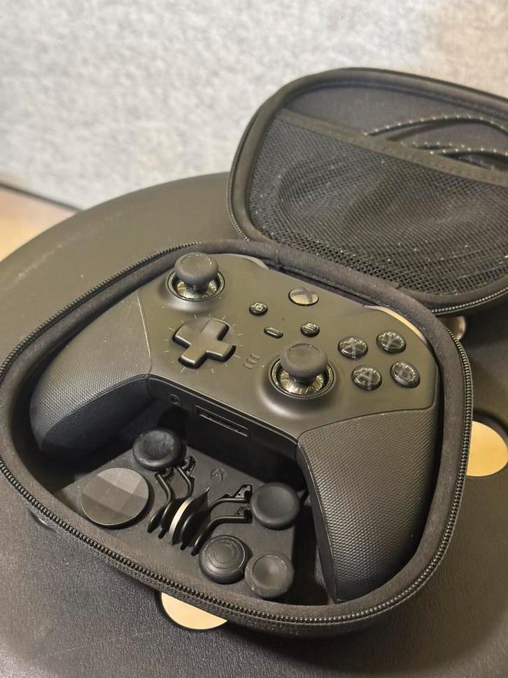 Xbox Elite Controller Complete Set, Spelcomputers en Games, Spelcomputers | Xbox | Accessoires, Zo goed als nieuw, Xbox Original
