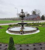 Klassieke fontein met bloembak rand, Nieuw, Beton, Ophalen of Verzenden, Fontein
