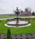 Klassieke fontein met bloembak rand, Tuin en Terras, Nieuw, Beton, Ophalen of Verzenden, Fontein