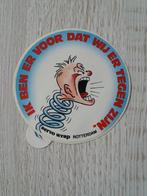 sticker IK BEN ER VOOR DAT WIJ ER TEGEN ZIJN. SERVO WRAP, Ophalen of Verzenden, Zo goed als nieuw, Overige typen