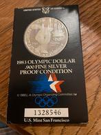 Zilveren Dollar 1983 Olympische Spelen, Koningin Beatrix, Zilver, Losse munt, Overige waardes