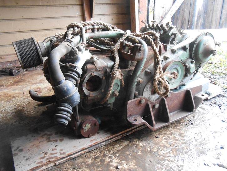 Mercedes OM636 liggende uitvoering + paneel, loop of sloop, Watersport en Boten, Bootonderdelen, Gebruikt, Motor en Techniek, Zeilboot of Motorboot