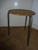 Vintage krukje Dot Stool Made in Denmark stijl A. Jacobsen, Ophalen, Gebruikt, Hout
