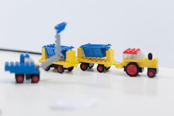 LEGO 686 -1 LEGOLAND: Construction: Kipper truck en loader beschikbaar voor biedingen