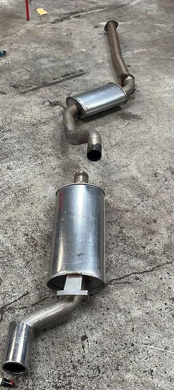 Saab 9000 CC RVS uitlaatsysteem beschikbaar voor biedingen