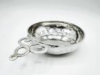 Zilveren tastevin of papkom, Leeking, Wesel, 1733, Antiek en Kunst, Antiek | Goud en Zilver, Verzenden, Zilver