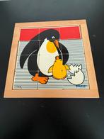 Puzzel pinguïn educo, 2 tot 4 jaar, Gebruikt, Ophalen of Verzenden, Van hout