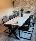 Robuuste Eettafels Industriele Tafels Eetkamertafel ACTIE!!!, Verzenden, Nieuw, Teakhout, Industrieel Landelijk Robuust Staal Industriele Hout