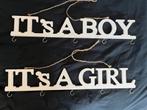 Geboorte ophangbordjes, Kinderen en Baby's, Kraamcadeaus en Geboorteborden, Ophalen, Nieuw