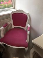 Mooie stoel met roze bekleding, Huis en Inrichting, Stoelen, Ophalen of Verzenden, Overige kleuren, Eén