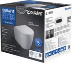 Duravit Wand WC Set compact rimless, Doe-het-zelf en Verbouw, Sanitair, Ophalen, Nieuw, Steen, Toilet