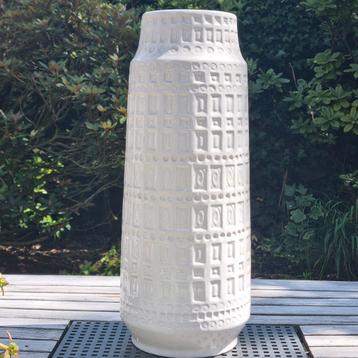 Puntgave vloervaas, W Germany, Scheurich, Incamotief, 52 cm beschikbaar voor biedingen