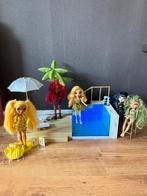 Rainbow high poppen met zwembad, Ophalen, Gebruikt, Popje
