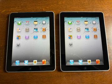2x Apple iPad 1 16GB beschikbaar voor biedingen