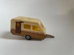 model caravan, bruin met crème opbouw, Majorette, 1/50, Hobby en Vrije tijd, Modelauto's | 1:50, Ophalen of Verzenden, Gebruikt